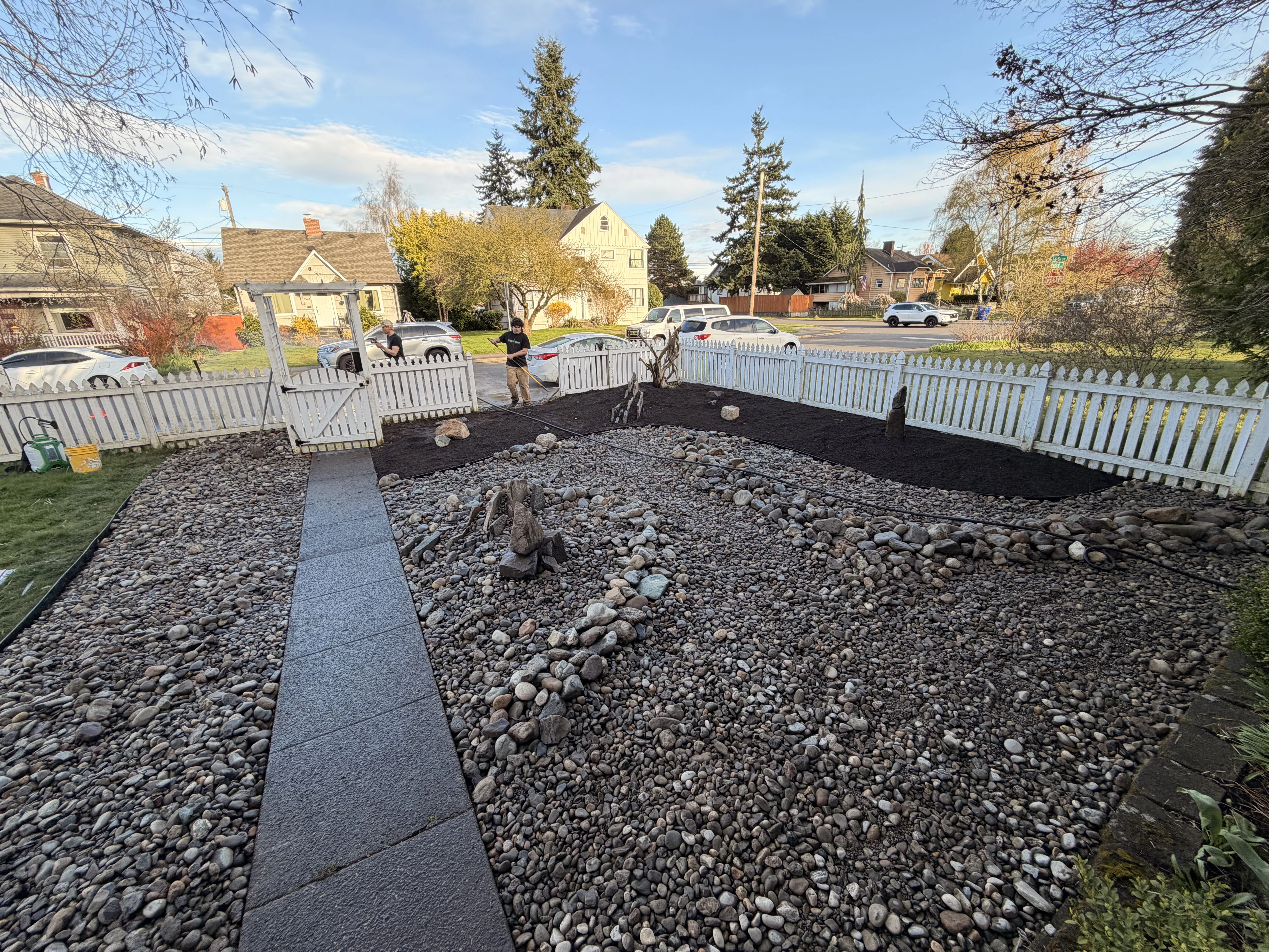 Yard Drainage & Fresh Sod Replacement