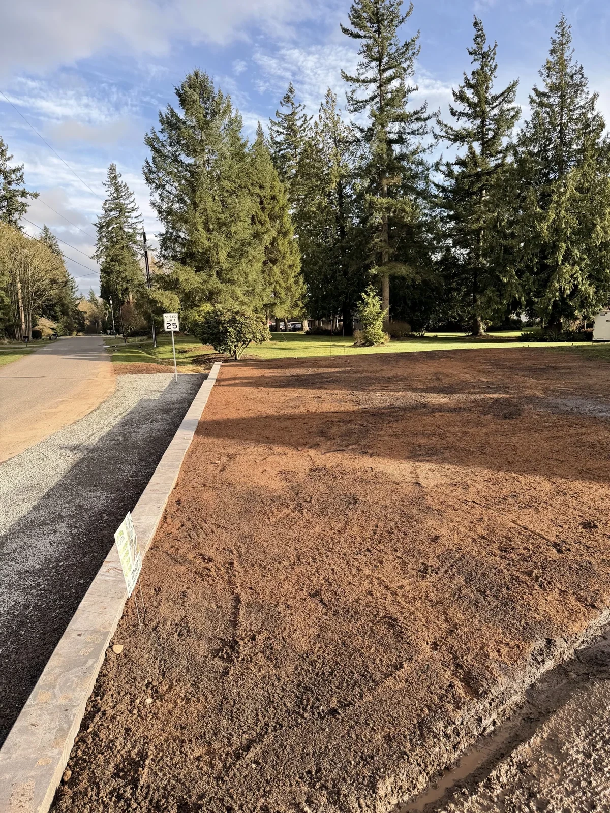 Land Clearing and Slope Retaining Wall Construction in Granite Falls WA